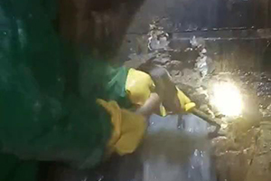 厦门消防水池堵漏施工视频