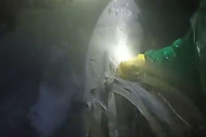 厦门消防水池堵漏现场